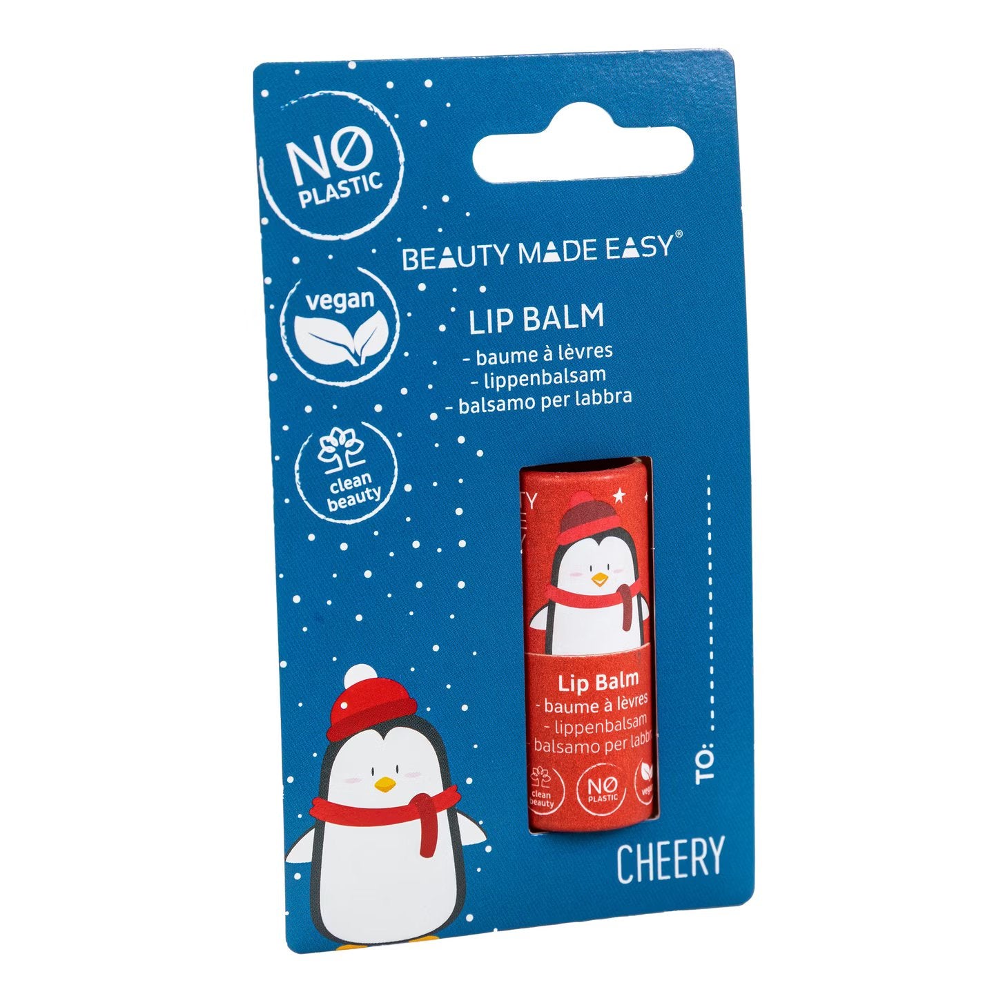 Beauty Made Easy Lip Balm Cheery-Beauty Made Easy-Hyvinvoinnin Tavaratalo