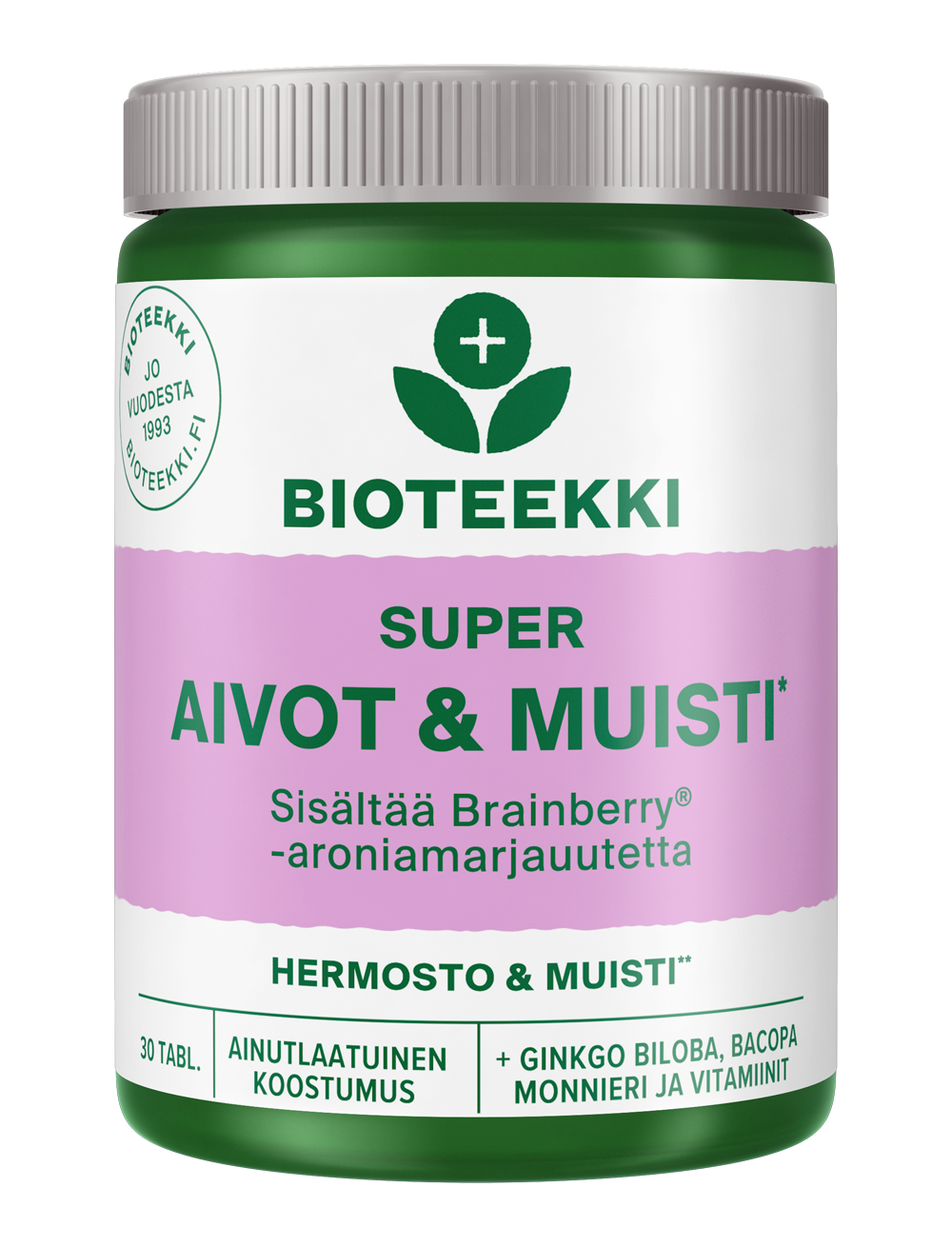 Bioteekki Super Aivot & Muisti-Bioteekin-Hyvinvoinnin Tavaratalo