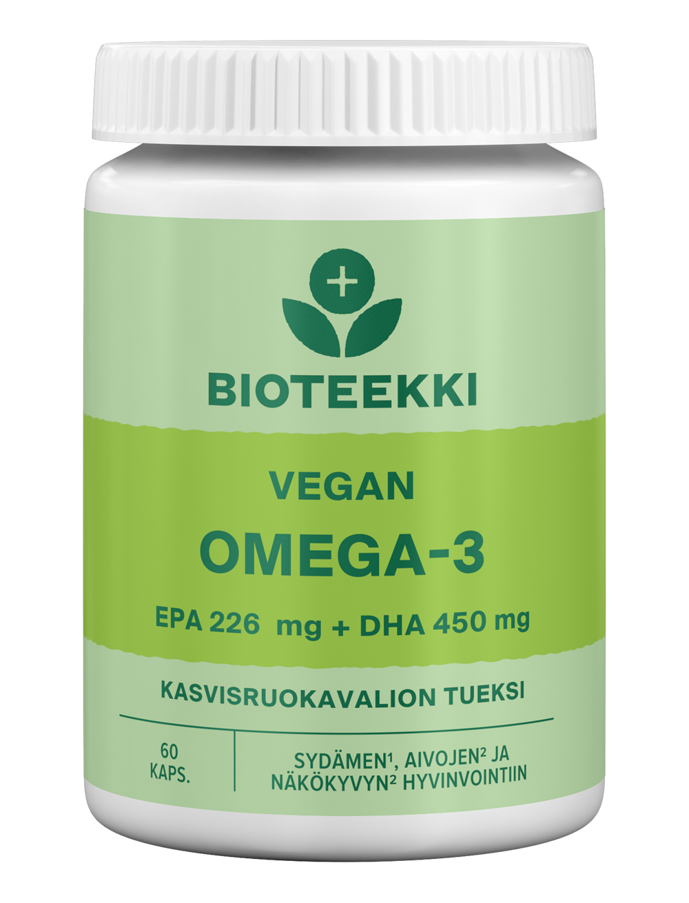 Bioteekki Vegan Omega-3-Bioteekin-Hyvinvoinnin Tavaratalo