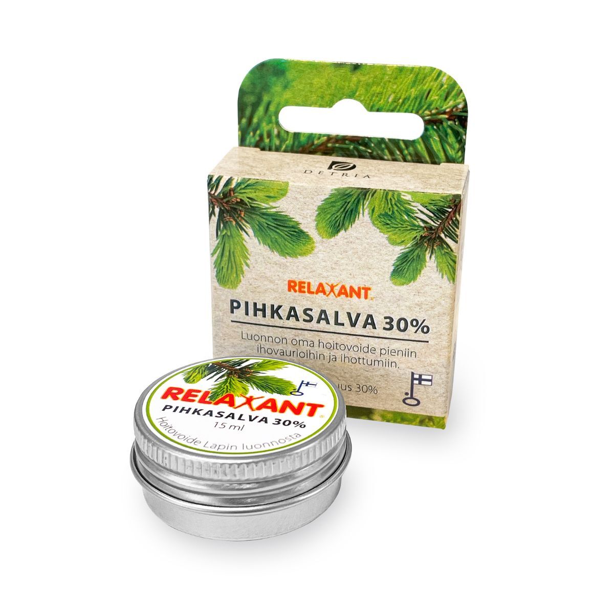 Detria Relaxant Pihkasalva 30 %-Detria Relaxant-Hyvinvoinnin Tavaratalo