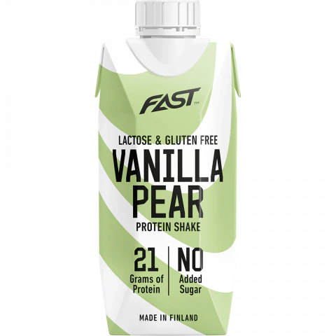 Fast Proteiinipirtelö Vanilla-Pear	 (Parasta ennen 26.02.2025)-Fast-Hyvinvoinnin Tavaratalo