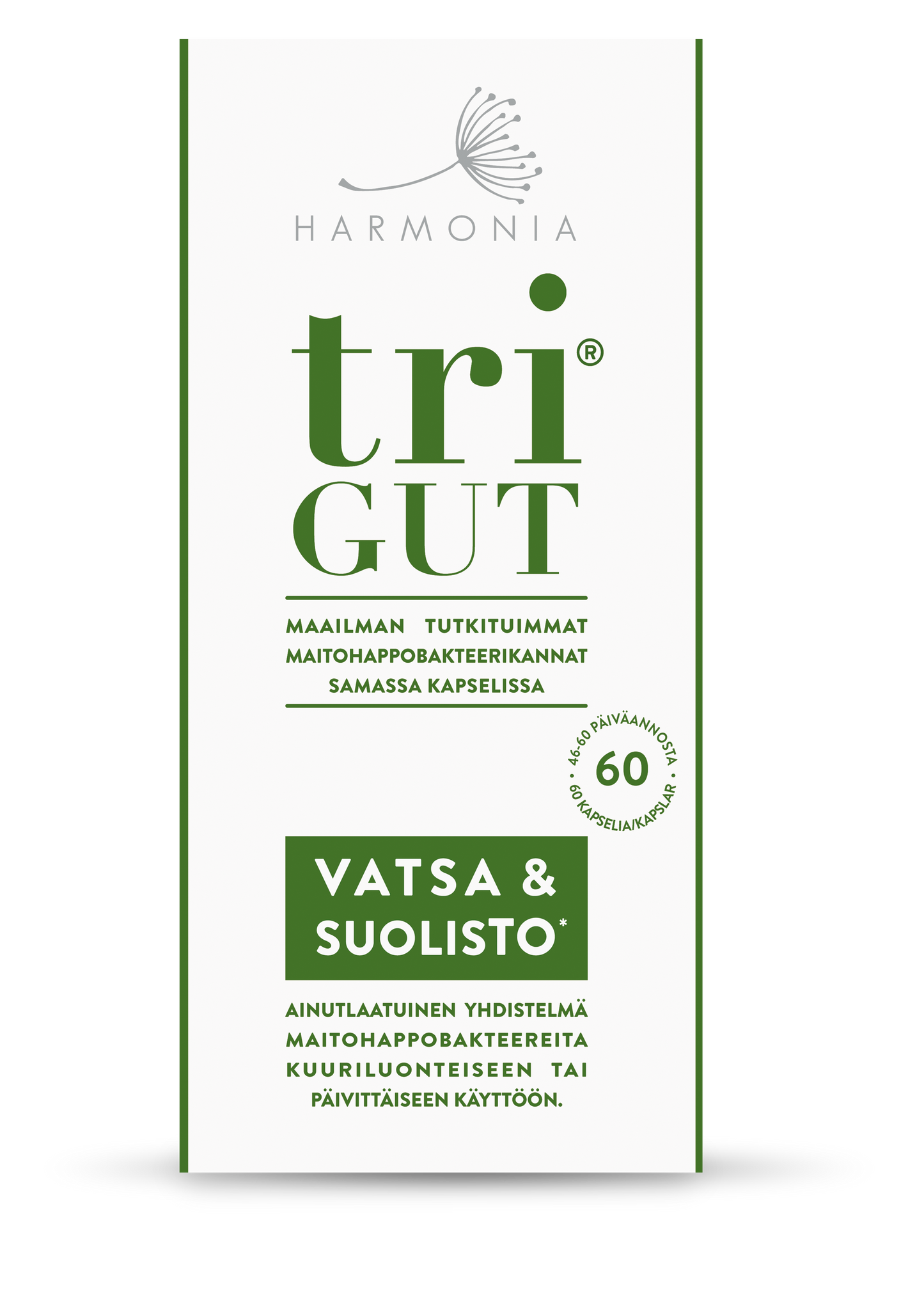 Harmonia triGUT-Harmonia Life-Hyvinvoinnin Tavaratalo