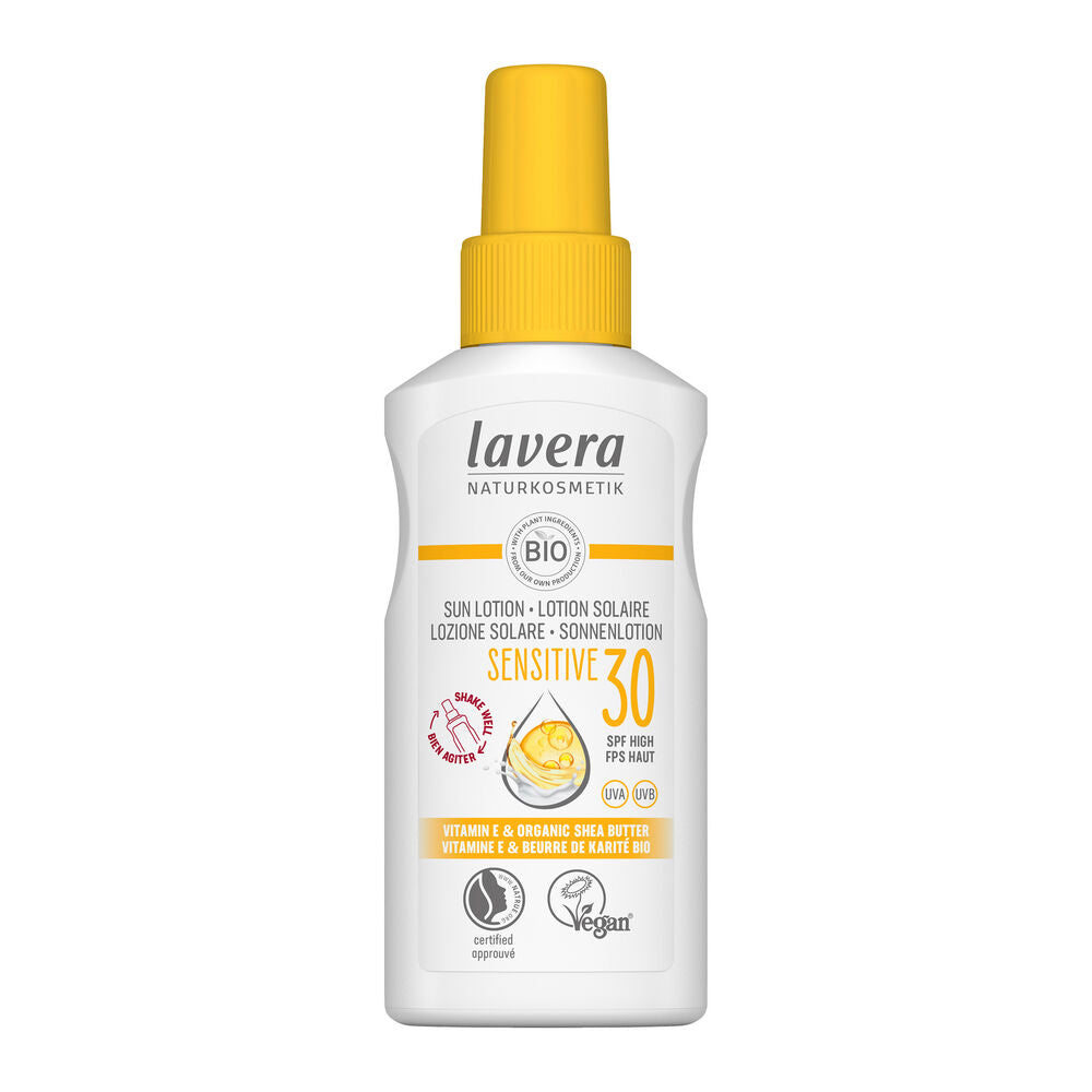 Lavera Sun Lotion Sensitive SPF30-Lavera-Hyvinvoinnin Tavaratalo