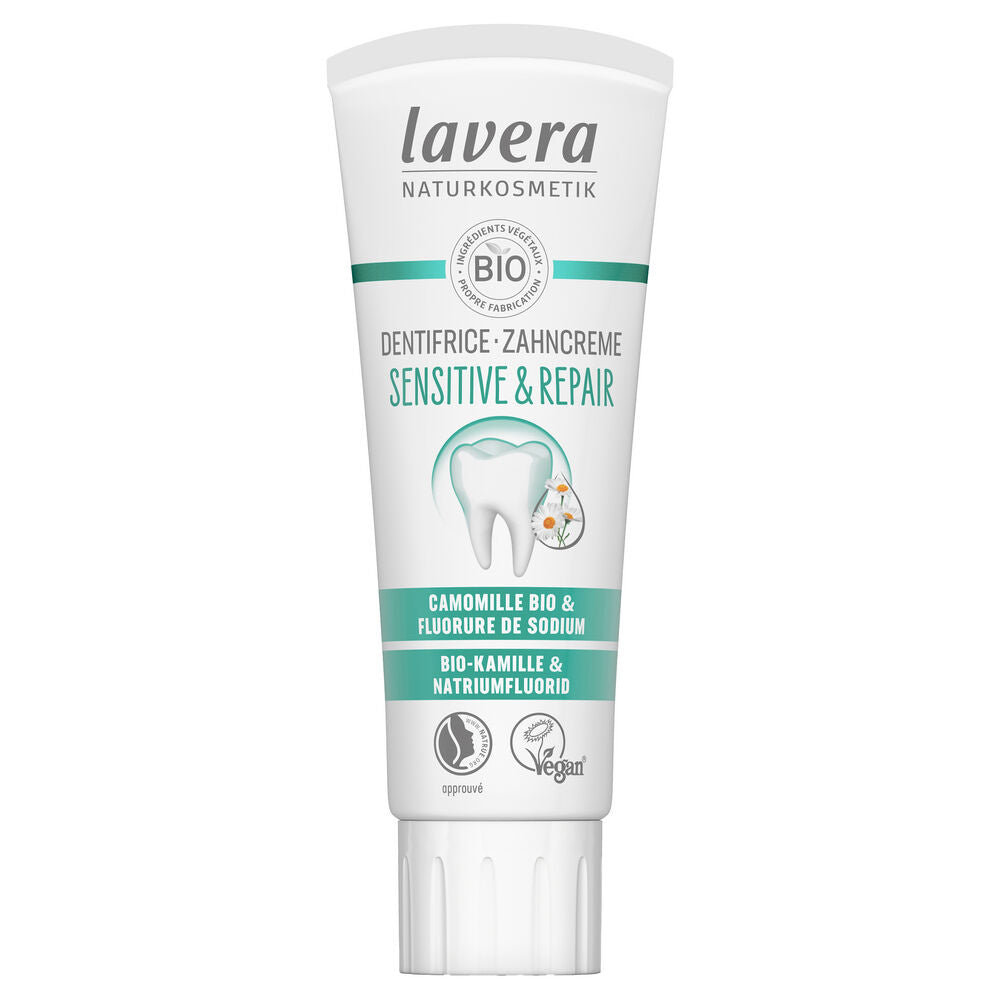 Lavera Toothpaste Sensitive & Repair-Lavera-Hyvinvoinnin Tavaratalo