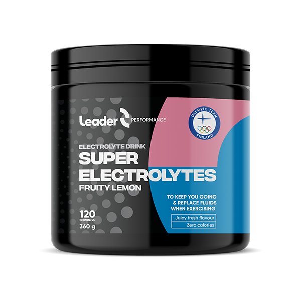 Leader Performance Super Electrolytes Fruity Lemon-Leader-Hyvinvoinnin Tavaratalo