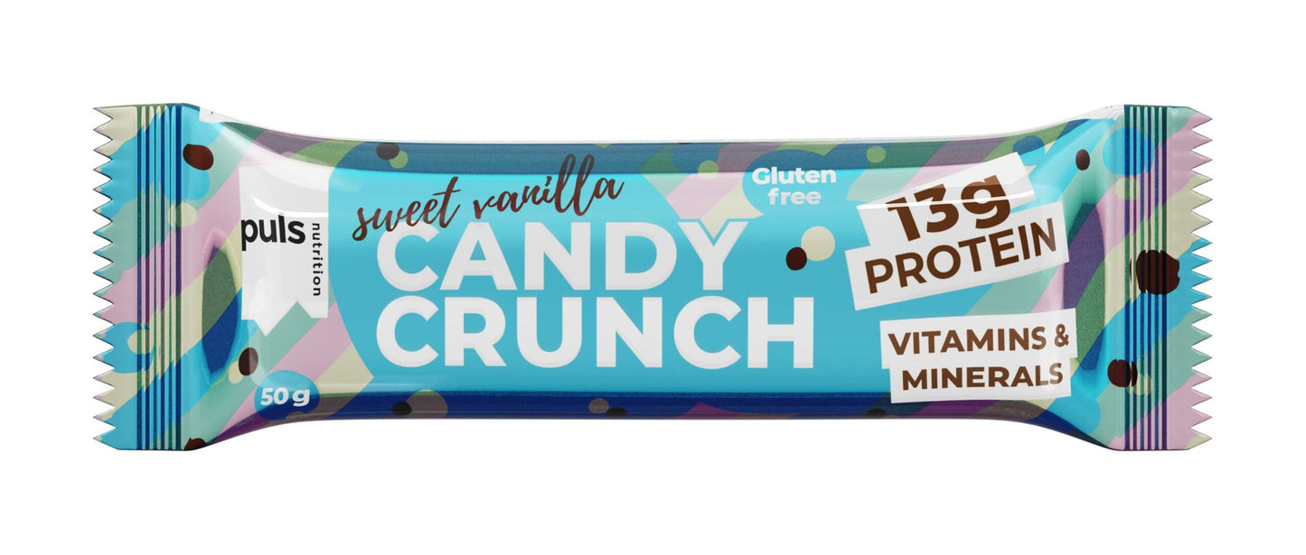 Puls Candy Crunch Vanilja-Puls Nutrition-Hyvinvoinnin Tavaratalo