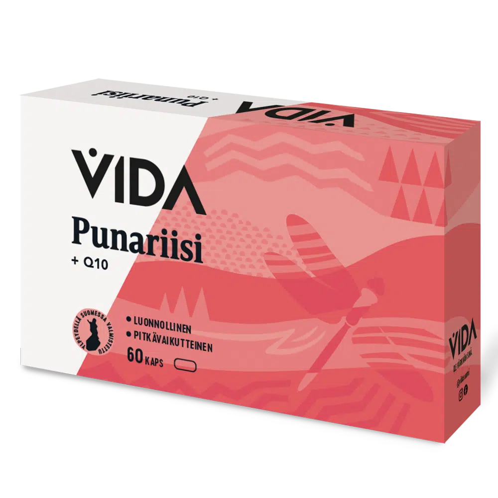 Vida Punariisi + Q10-Vida-Hyvinvoinnin Tavaratalo