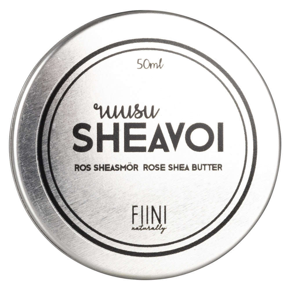 Fiini Naturally Ruusu-Sheavoi (Parasta ennen 31.01.2025)-Fiini Naturally-Hyvinvoinnin Tavaratalo