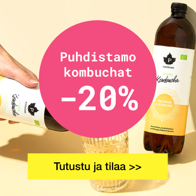 Ravinto I / Puhdistamo kombuchat