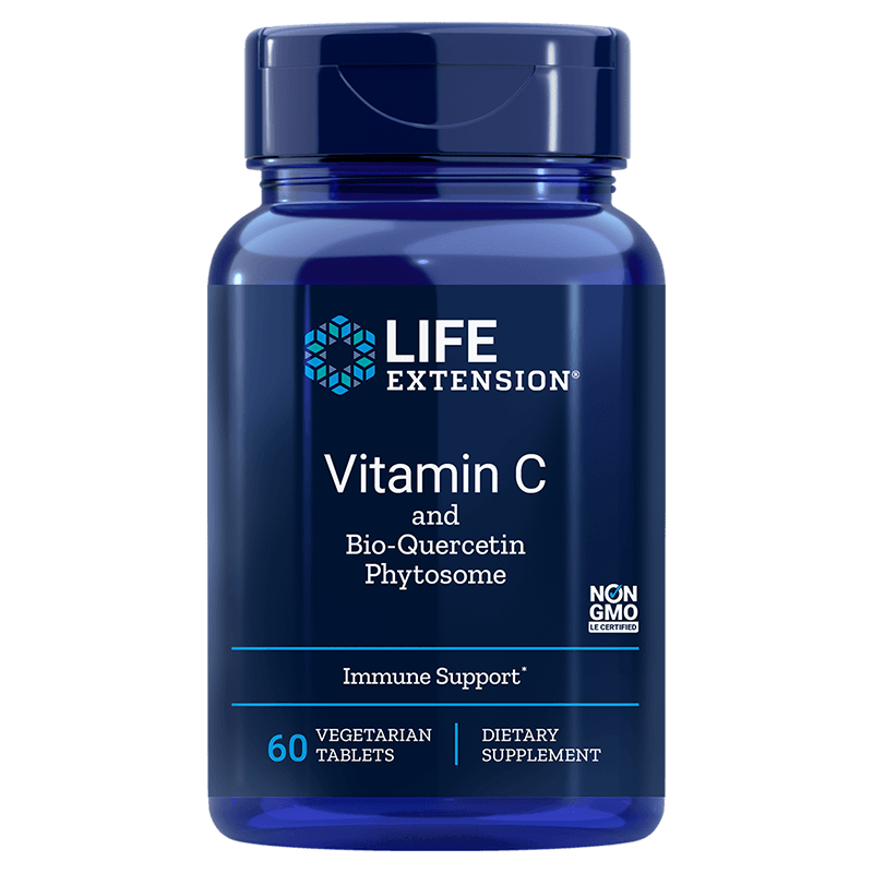 Life Extension Vitamin C and Bio-Quercetin Phytosome-Life Extension-Hyvinvoinnin Tavaratalo